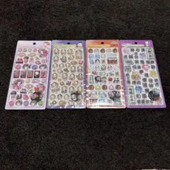 【正規品】　ボンボンドロップシール　和柄　4枚セット