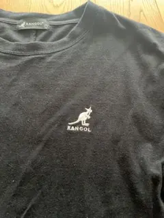 KANGOL ロングスリーブTシャツ ブラック L
