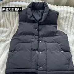 GU ブラック ダウンベスト Sサイズ