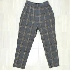 GLOBAL WORK ウツクシルエット テーパードパンツ S