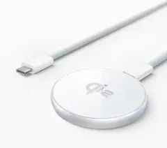 ワイヤレス充電器 【Qi2 公式認証·15W超低温】 MagSafe充電器