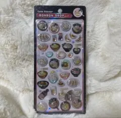 【正規品】新作　ボンボンドロップシール 第2弾　和柄 ラーメン　餃子　クーリア