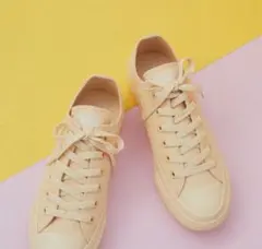 CONVERSE×earth ALL STAR 24.5cm イエロー　新品