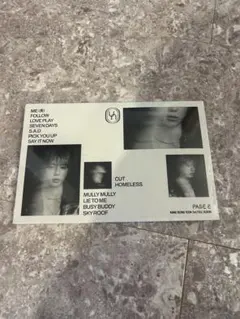 カンスンユン CD PAGE2 WINNER INTRO YG