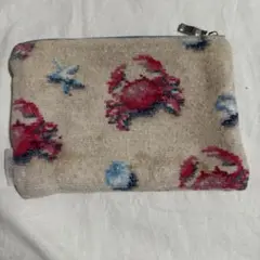 フェイラー　カニ ポーチ ベージュ