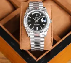 ROLEX Datejust 自動巻き 腕時計 ブラック