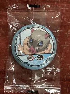 鬼滅の刃 嘴平伊之助 缶バッジ ビッくらポン