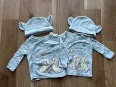 Disney Baby ライオン・キング トップス 帽子セット　双子ちゃんに。のサムネイル