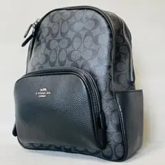 ※系解れ 新品 COACH バックパック シグネチャー キャンバス C5671