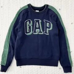 GAPキッズロゴ刺繍ニットトレーナー160