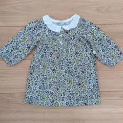 agnes b. アニエスベー 花柄シャツ 1歳用 80センチ