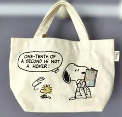【未使用】vintage SNOOPY　リバティ　トートバッグのサムネイル