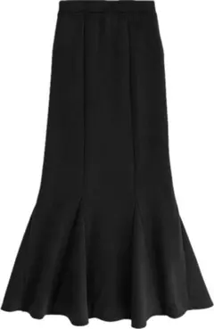 GRLグレイル スエードマーメイドスカート［dk930］sサイズ ブラック