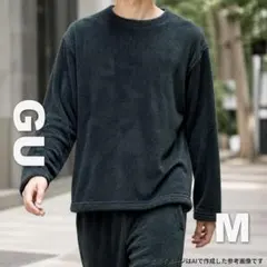 GU 長袖 トレーナー 古着 ダークグレー M 1725