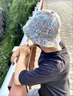 Skate Bell Hat (Paisley Stained Glass)