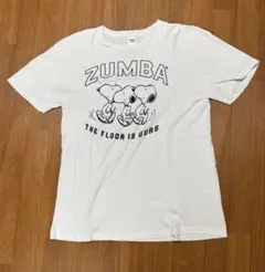 正規品‼️ZUMBA❗️Tシャツ‼️フリーサイズ❗️ホワイト❗️SNOOPY
