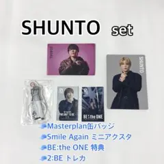 BE:FIRST SHUNTO トレカ アクスタ 缶バッジ