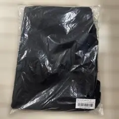 ウエストタックテーパードパンツロング丈L ブラック