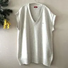 美品⭐️POLO Vネックニットベスト Mサイズ⭐️
