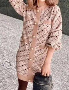 eimy istoire エイミーイストワール ニットワンピース 長袖