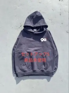 9090ロゴ ネイビーパーカー 9090 × centimeter Full-zip Hoodie – YZ