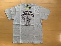 STUSSY PANTHERS Tシャツ グレー XL