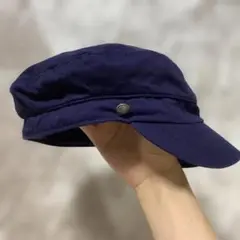 BEAMS Heart ネイビー キャスケット 56〜58cm