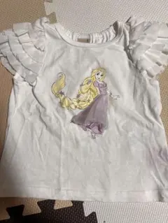 ラプンツェル フリル袖 Tシャツ 100cm