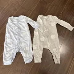 baby GAP クマ柄ロンパース 3-6ヶ月　60 70サイズ