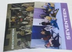 SEVENTEEN ローソン限定　クリアファイル　2種セット