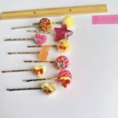 ハンドメイド　ヘアピン