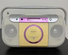 SONY ソニー CDラジオカセットコーダー (品番CFD-E100TV)のサムネイル