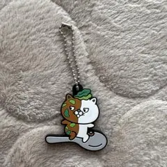 CoCo壱 × ネコイチ ほうれん草 ラバーストラップ