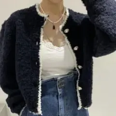 ニットカーディガン