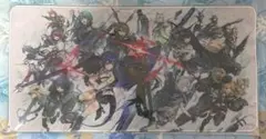 アークナイツ　アーミヤ　チェン　エクシア　ロスモンティス　プレイマット　ラバー製