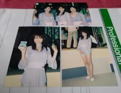石川加奈子 写真 はがきサイズ 3枚 レースクイーン アイドル タレント