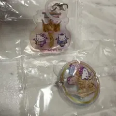 ハローキティ　マツケンサンバ　めじるしアクセサリー