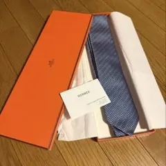 【新品】HERMES ネクタイ 箱付き タグあり