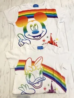 東京ディズニーリゾート ミッキーＴシャツ １３０㌢ デイジーＴシャツ １２０㌢