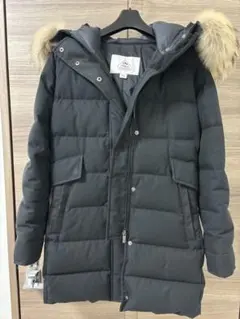 くるみん　さま専用)PYRENEX ブラック ダウンジャケット JP 36