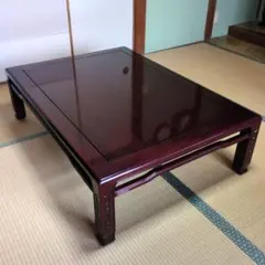 座卓　和風　たのメル便送料込 Amazon｜ローテーブル/座卓/座敷机 純和風座卓 135巾長方形 風月