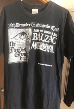 BALZAC x MOSQUITO SPIRAL限定Tシャツ　バルザックBAKI