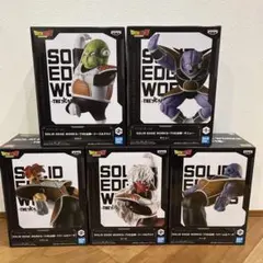 ドラゴンボールＺ　ギニュー特戦隊　５種セット