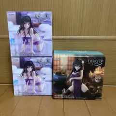 ToLOVEる　Desktop Cute フィギュア　古手川唯　フィギュア3個