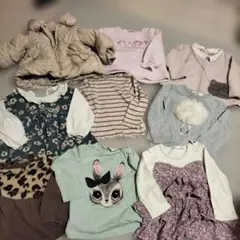 最終お値下！女の子90センチまとめ売り（アウター・トップス）