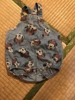 ミニー　デニムオーバーオール 70cm