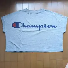 Champion 半袖 Tシャツ グレー ロゴのサムネイル