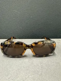 美品】Dior(ディオール)べっ甲柄 ビッグロゴデザイン スクエア