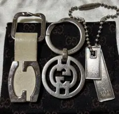 GUCCI シルバー キーホルダー