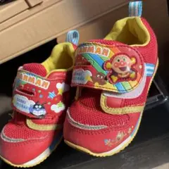 アンパンマン ベビーシューズ スニーカー 赤 14.5cm